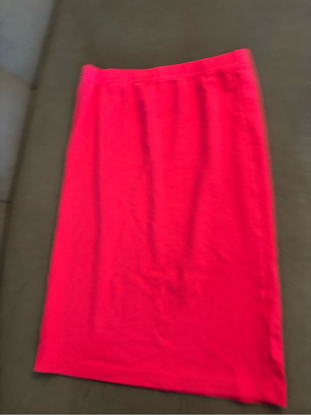 Nuggles Girls' Bright Pink Straight Skirt with Elastic Waist